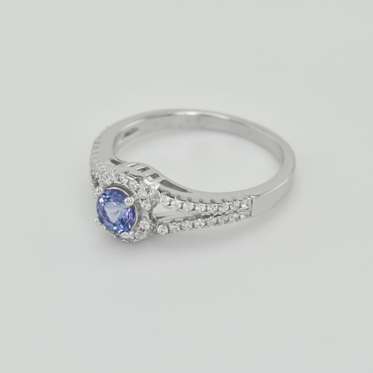 Prsteň s tanzanitom 21165