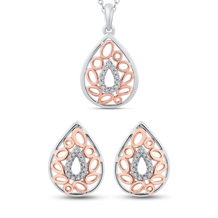 Kolekcia osobitých diamantových šperkov z viacfarebného zlata