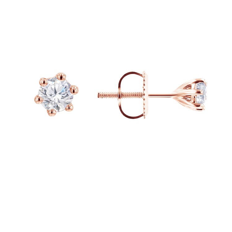 Minimalistické náušnice s diamantmi Jamila 102371