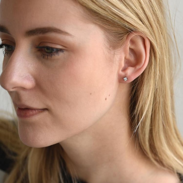 Náušnice zo zlata 75640