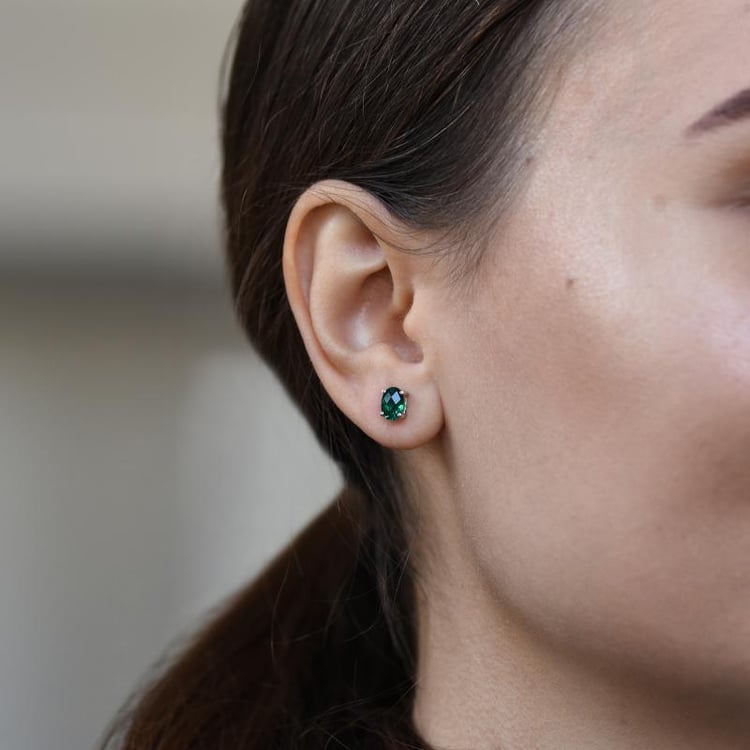 Smaragdové náušnice 14723