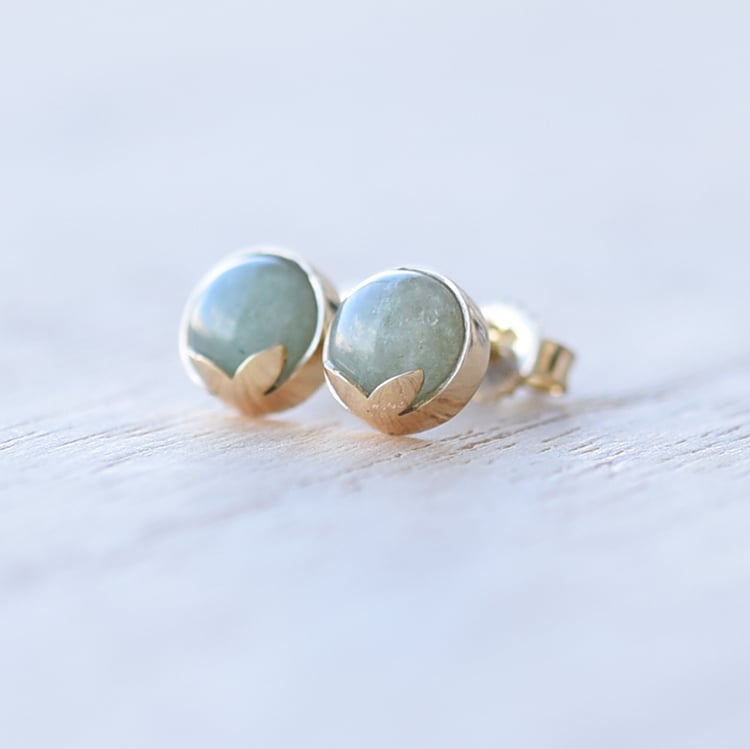 Náušnice s avanturínom 61905