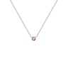 Minimalistický náhrdelník s morganitom Vieny