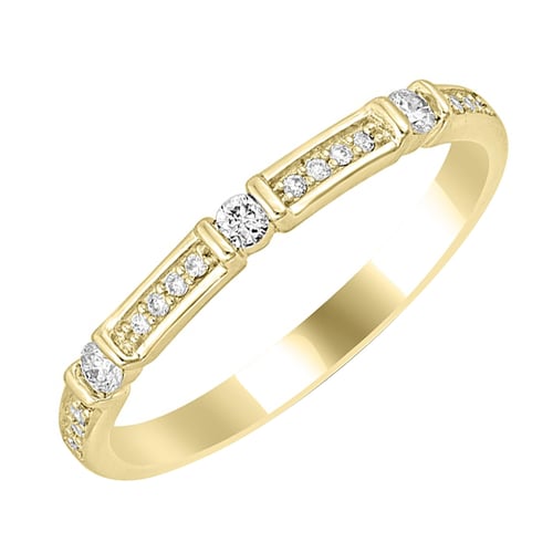 Eternity prsteň s lab-grown diamantmi Petar