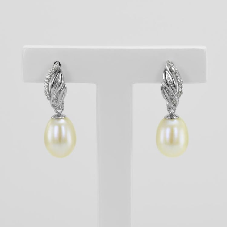 Elegantní perlové náušnice Velma 50368