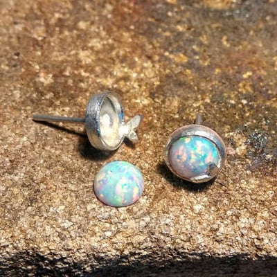 Opálové náušnice