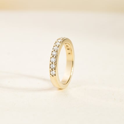 Eternity prsteň s 2mm diamantmi Miany