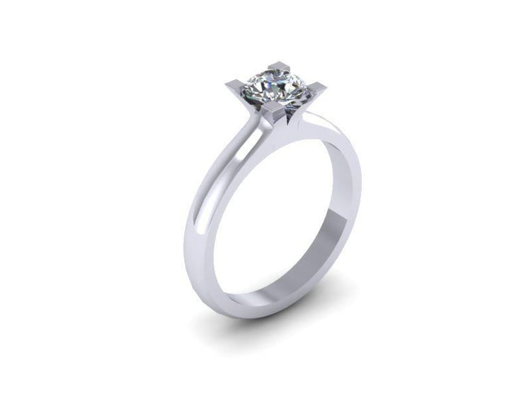 Zásnubný prsteň zo zlata Victory 6697