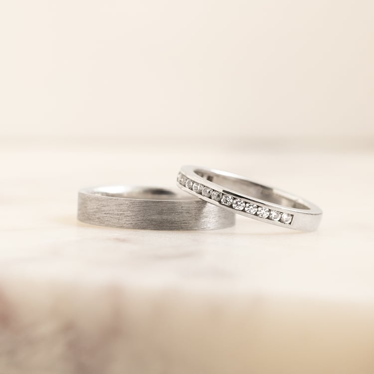 Eternity prsteň s 2mm diamantmi Izari 138004