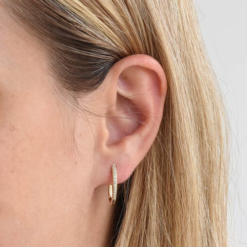 Elegantné náušnice s diamantmi Kham