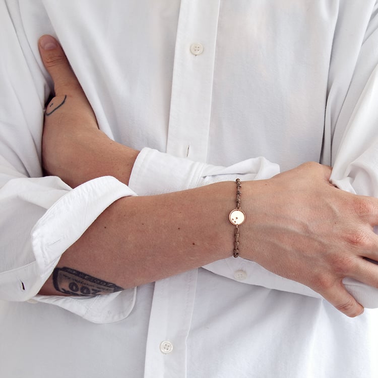 Povrázkový náramok lopta s gravírom vašej voľby Bowling 125449