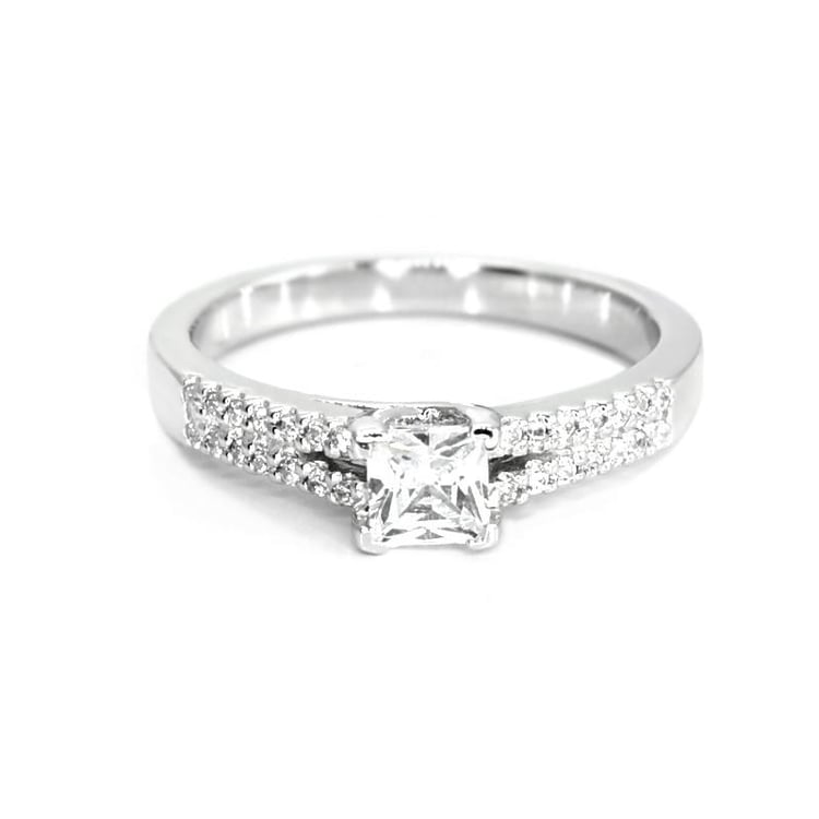 Diamantový prsteň z 18k zlata Denette 5110