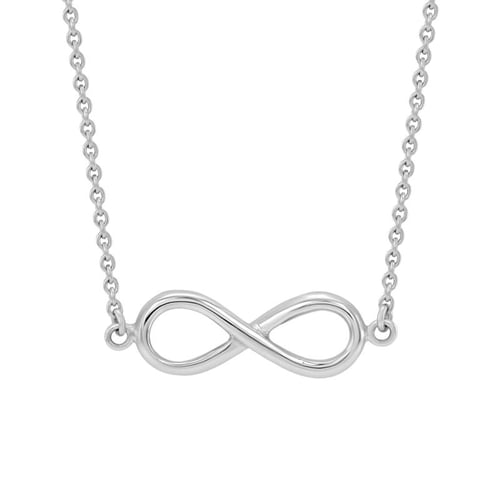 Zlatý fashion set šperkov s motívom nekonečna Infinity