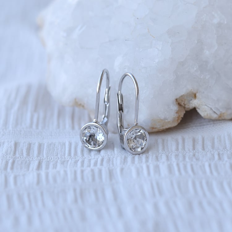 Zlaté visiace náušnice 65552