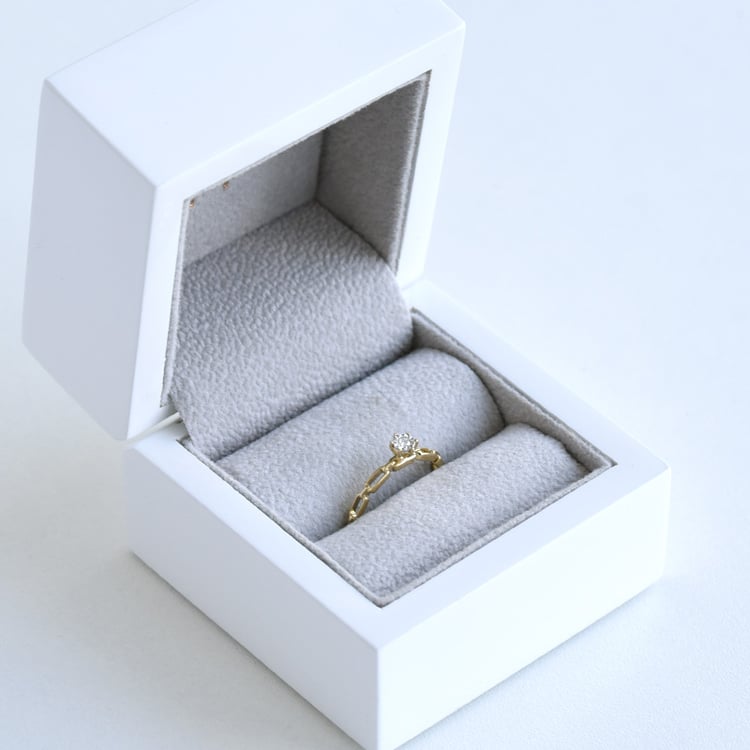 diamantový prsteň zo žltého zlata 84426