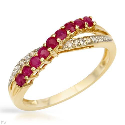 Zlatý prsteň s diamantmi