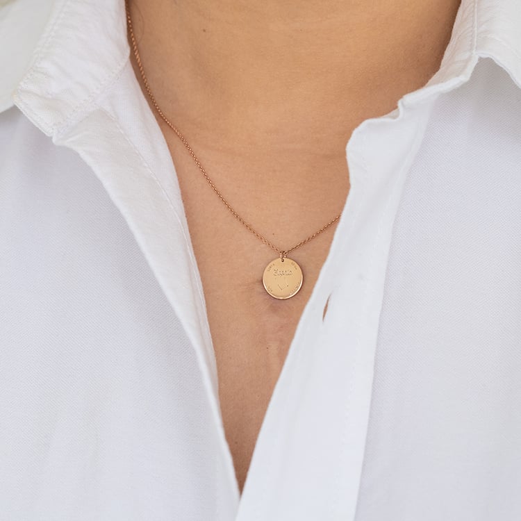 Novorodenecký prívesok s gravírom vašej voľby Grace 121434