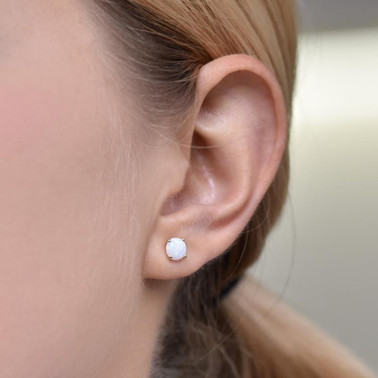 Opálové náušnice 25284