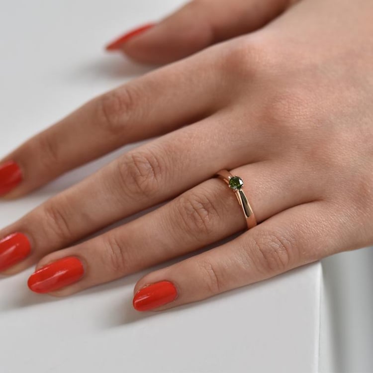 Zásnubný prsteň z bieleho zlata Jaxe 10683