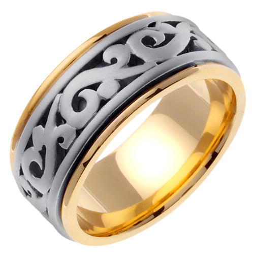 Zlaté obrúčky dvojfarebné