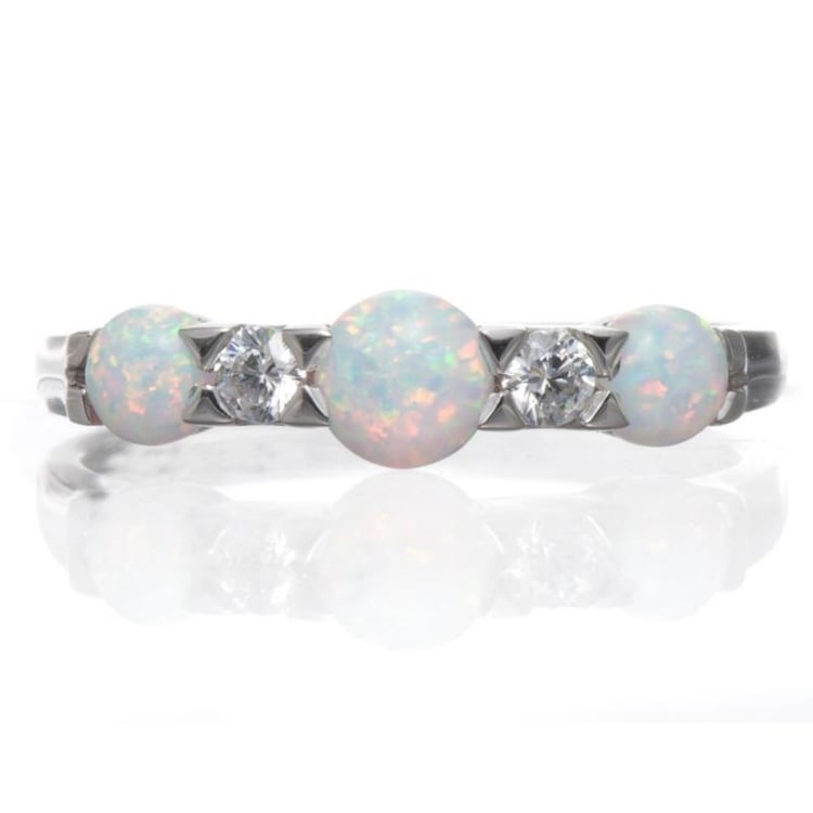 Opálový prsteň 21647