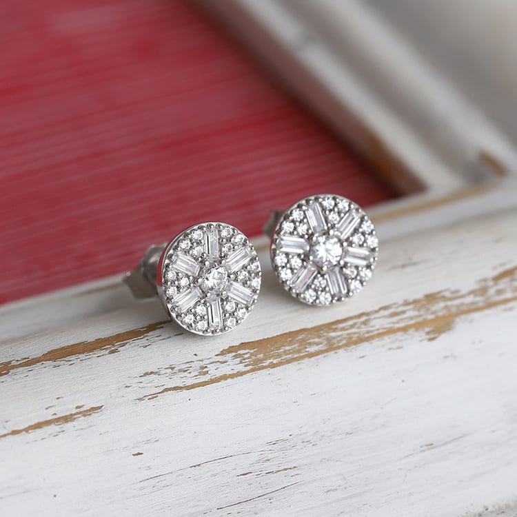 Diamantové náušnice 85799