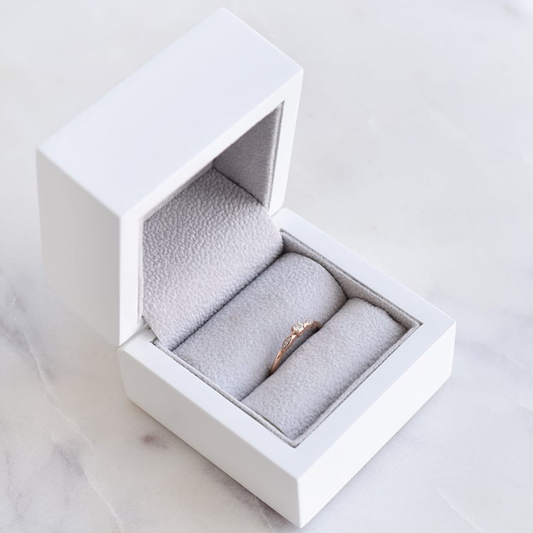 Prsteň s lab-grown diamantmi Gerty 106811