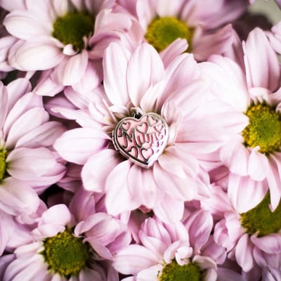 Strieborný srdiečkový medailón