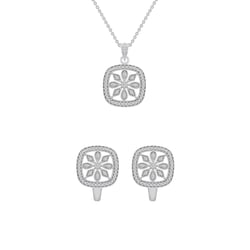 Diamantový kvetinový set šperkov Rochelle