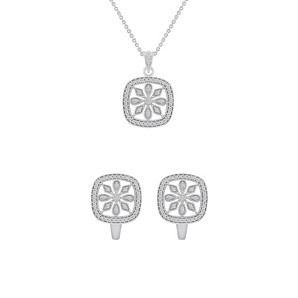 Diamantová kvetinová kolekcia šperkov Rochelle