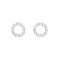 Diamantové karma náušnice Leonna