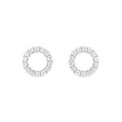 Diamantové karma náušnice Leonna