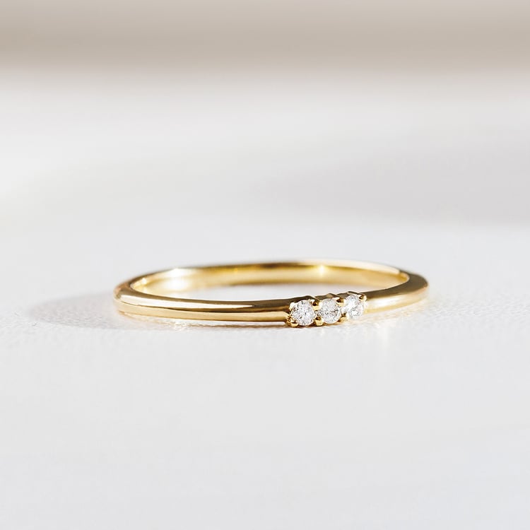 Strieborný diamantový prsteň Nicklas 157801