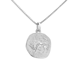 Zlatý prívesok so symbolmi znamenia zverokruhu Býk