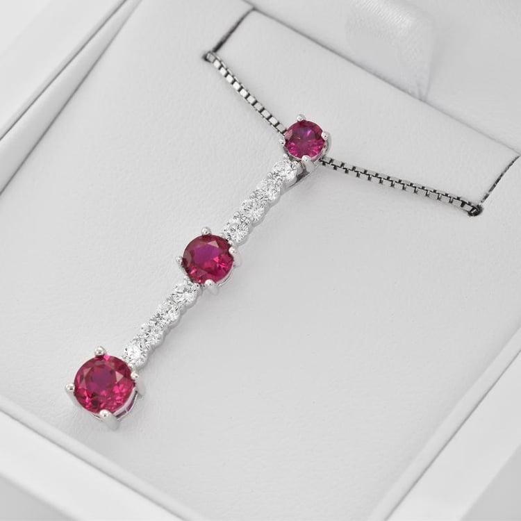 Rubínový prívesok 26613