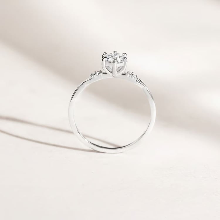 Zásnubný prsteň zo zlata s 2.02ct IGI certifikovaným lab-grown diamantom Milleva 166527