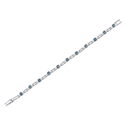 Náramok s modrými topásmi Tepes 10140