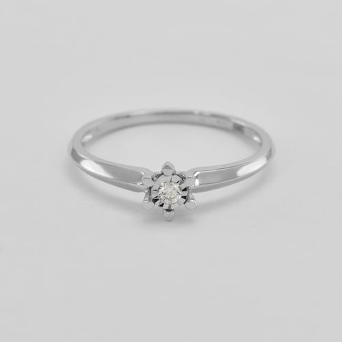 Solitaire prsteň s lab-grown diamantom Malvina