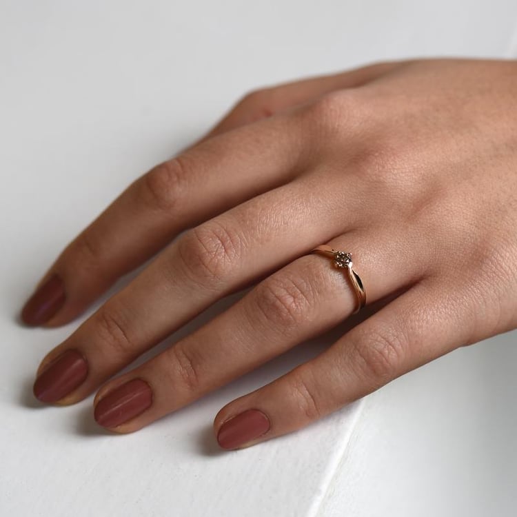 Zásnubný diamantový prsteň 51378