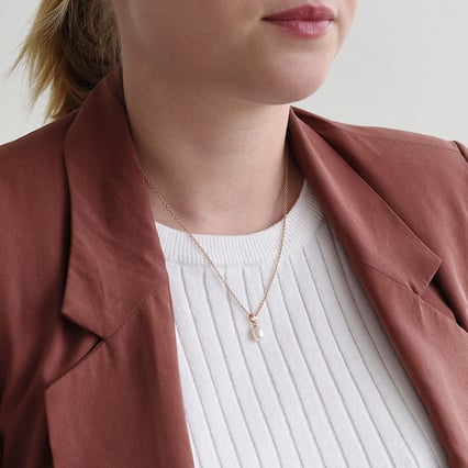 Pozlatený perlový prívesok Mehmud