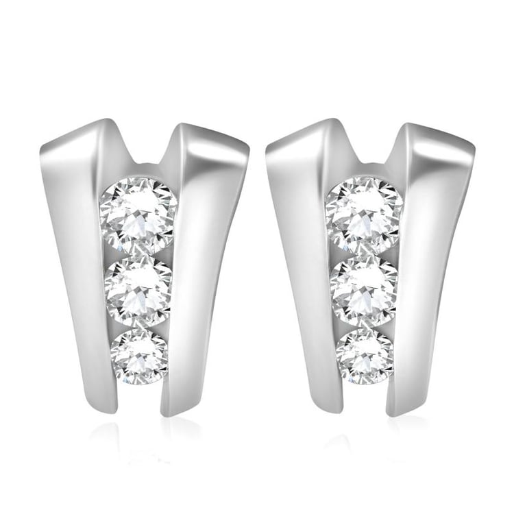 Diamantové náušnice Dalix