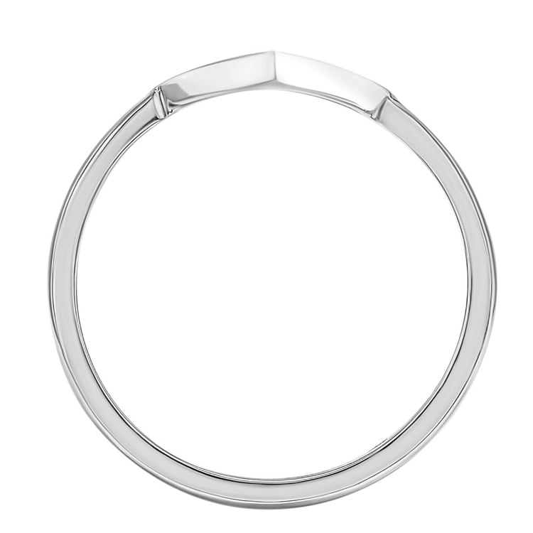 Strieborný prsteň srdce 30178