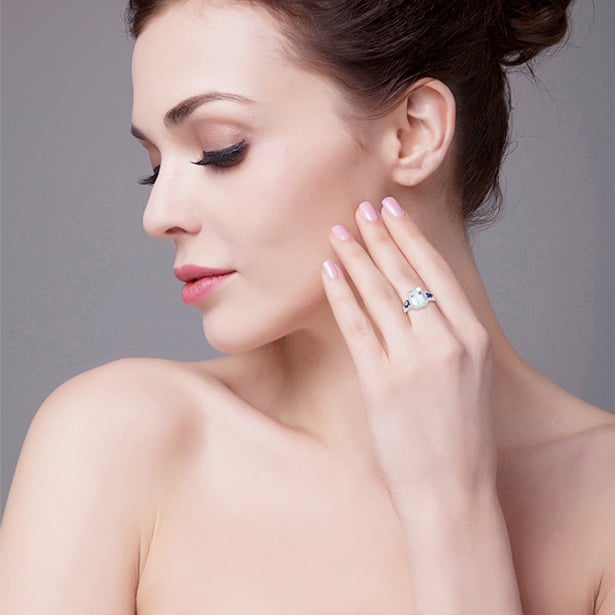 Prsteň s topásom 21696