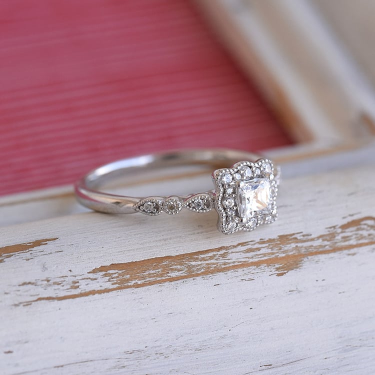 Vintage prsteň zo zlata 91550