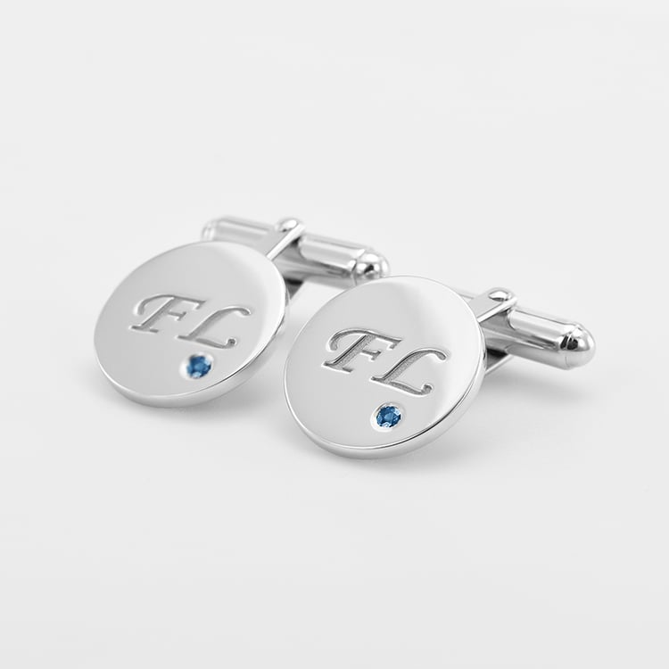 Manžetové gombíky zo striebra 69807