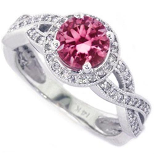 Diamantový zásnubný prsteň s turmalínom 1982