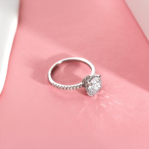 Zásnubný prsteň s diamantmi Prisha