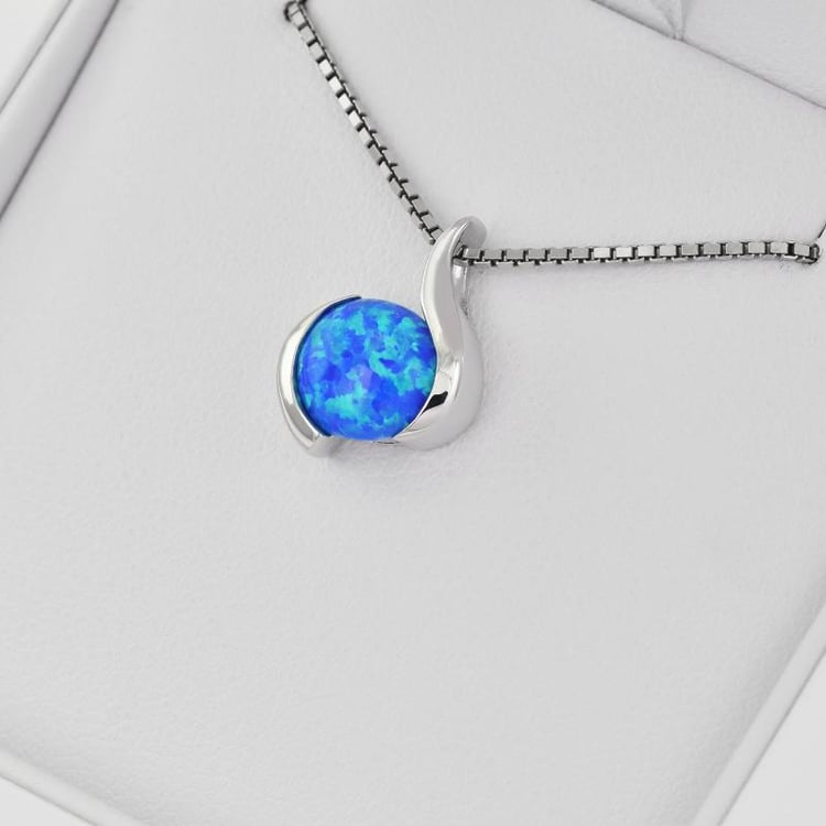 Náhrdelníik s opálom 28200