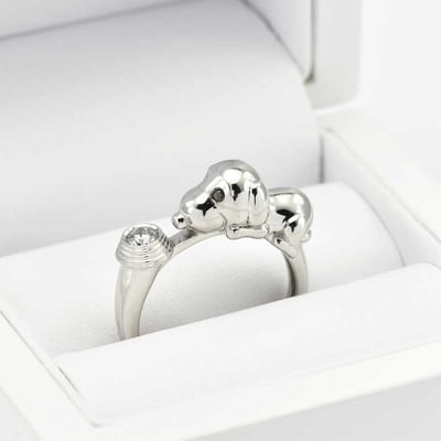 Zlatý prsteň Snoopy