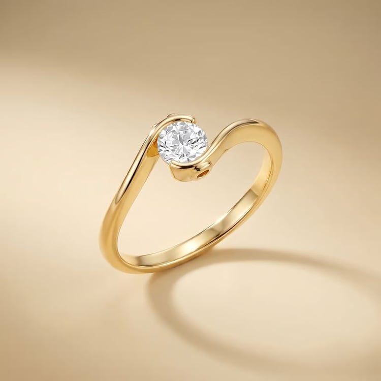 Zásnubný prsteň s výberom písmen a lab-grown diamantmi Saffar 167567